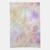 ドリーミー金ゴールド紫グラデーション キッチンタオル (縦)