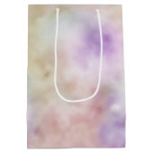 ドリーミー金ゴールド紫グラデーション ミディアムペーパーバッグ (裏面)