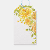 ドリーミー・イエローローズ結婚ズ ギフトタグ (裏面)