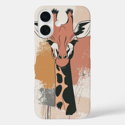 ドリーミー・キリン Case-Mate iPhoneケース (裏面)