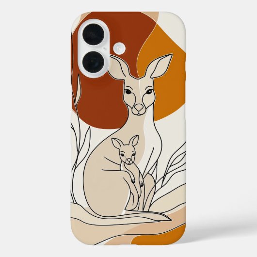 ドリーミー・キリン Case-Mate iPhoneケース (裏面)