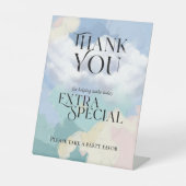 ドリーミー・クラウド9パーティーの特典を受け取る 台座サイン (正面)