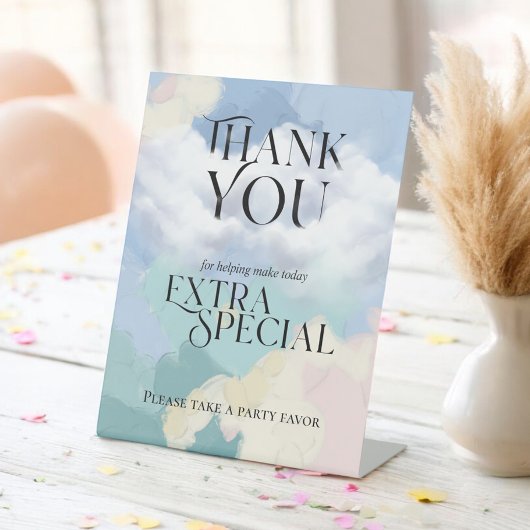 ドリーミー・クラウド9パーティーの特典を受け取る 台座サイン