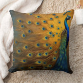 ドリーミー・ピーコック クッション (ブランケット)