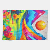 ドリーミー・マウンテン絵を描陛下 キッチンタオル (横)