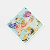 ドリーミー・マーメイド スタンダードランチョンナプキン (角)
