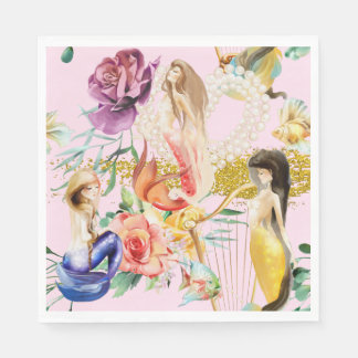 ドリーミー・マーメイド スタンダードランチョンナプキン