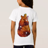ドリームという名前のカピバラ Tシャツ (裏面)