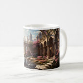 ドリームアンドフラワーガーデン コーヒーマグカップ (正面右)