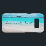 ドリームイットドゥイット引用文ハワイトロピカルビーチ写真 Case-Mate SAMSUNG GALAXY S8ケース<br><div class="desc">「夢を見てやれ」 この明るい色の写真用携帯電話ケースを使うと、海の空気の素晴らし新鮮な塩の匂いを思い出してください。空っぽのハワイアンビーチ。誰かに素晴らし贈り物を！この携帯電話のケースは簡単にカスタマイズできます。また、どの製品でもカスタマイズが可能です。ご質問やご要望はご連絡下さい。</div>