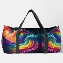 ドリームインカラーズプリントカットソーバッグ ダッフルバッグ