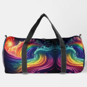 ドリームインカラーズプリントカットソーバッグ ダッフルバッグ (裏面)