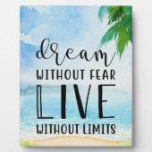 ドリームウィズウィアフェアービーチテーマ フォトプラーク (正面)