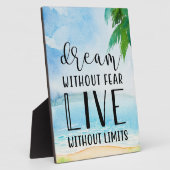 ドリームウィズウィアフェアービーチテーマ フォトプラーク (側面)