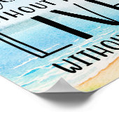 ドリームウィズウィアフェアービーチテーマ ポスター (角)