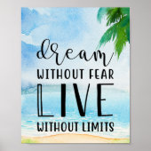 ドリームウィズウィアフェアービーチテーマ ポスター (正面)