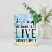 ドリームウィズウィアフェアービーチテーマ ポストカード (スタンド正面)