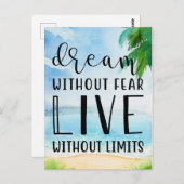 ドリームウィズウィアフェアービーチテーマ ポストカード (正面/裏面)