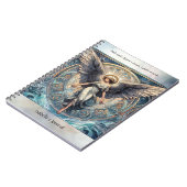 ドリームウィッシュエンジェルアートジャーナル ノートブック (左側)