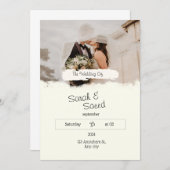 「ドリームウェディング」 招待状 (正面/裏面)