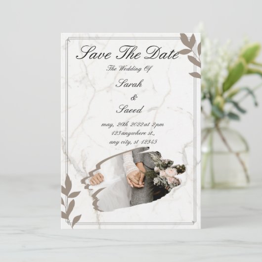 「ドリームウェディング」 招待状 (スタンド正面)