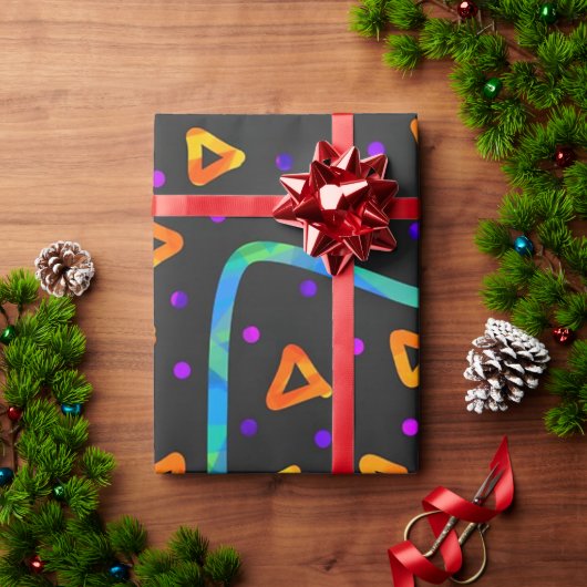 ドリームウェーブフェスティバル – ワイルドエネルギー1 ラッピングペーパー (クリスマスギフト)