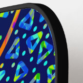 ドリームウェーブフェスティバル – 電気粉1 ピックルボールラケット (左詳細)