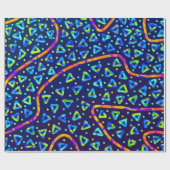 ドリームウェーブフェスティバル – 電気粉1 ラッピングペーパー (フラット)