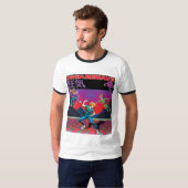 ドリームウェーブ-狂気 Tシャツ (正面フル)