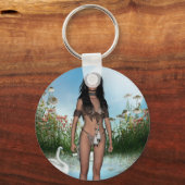 ドリームウォーカーインディアンキーチェーン キーホルダー (正面)