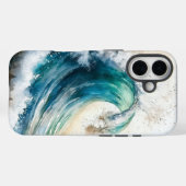 ドリームウォーターカラーシーエナジーフォンケース Case-Mate iPhoneケース (裏面 (横))