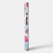 ドリームウォーターカラーピンク花びら&スカイフォンケース Case-Mate iPhoneケース (裏面 / 左)