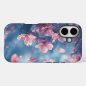 ドリームウォーターカラーロマンチック桜フラワーフォンケース Case-Mate iPhoneケース (裏面 (横))