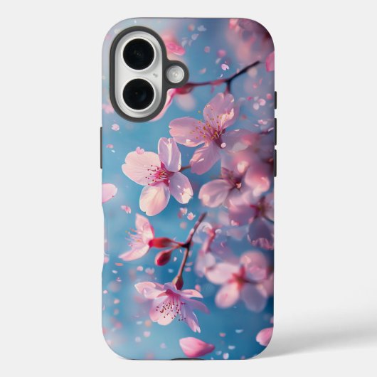 ドリームウォーター色さくらんぼブロッサムファンタジー電話ケース Case-Mate iPhoneケース (裏面)