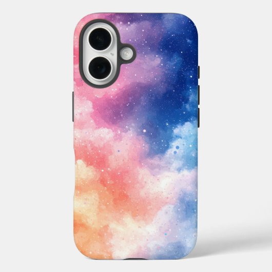 ドリームウォーター色の天体ミストフォンケース Case-Mate iPhoneケース (裏面)