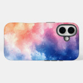 ドリームウォーター色の天体ミストフォンケース Case-Mate iPhoneケース (裏面 (横))
