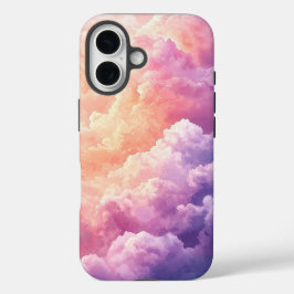 ドリームウォーター色コットンキャンディースカイズフォンケース iPhone 16ケース