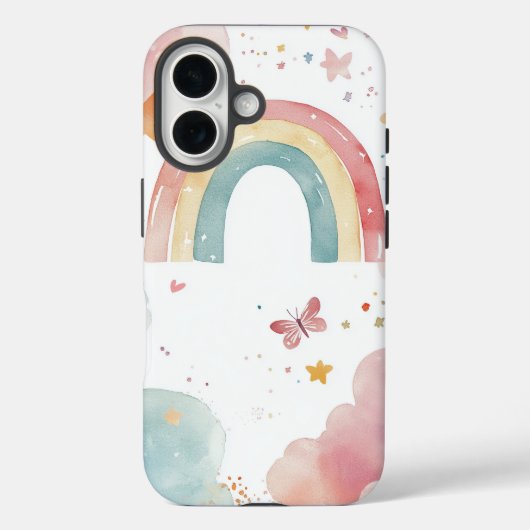 ドリームウォーター色レインボーWhimsy電話ケース Case-Mate iPhoneケース (裏面)
