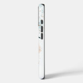 ドリームウォーター色繊細な羽毛携帯電話ケース Case-Mate iPhoneケース (裏面 / 左)