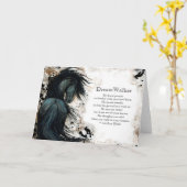 ドリームウォー空白のカーホースBihrleカード カード (黄色い花)