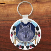 ドリームウルフ キーホルダー (正面)