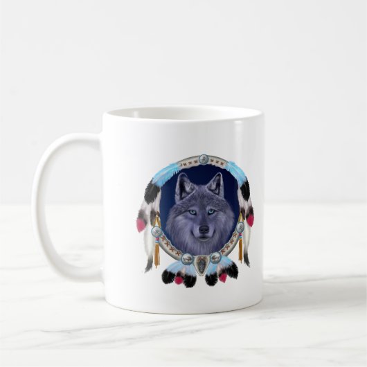 ドリームウルフ コーヒーマグカップ (左)