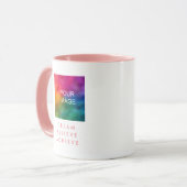 ドリームエ信じーデットカスタム引用文やる気を起こさせる マグカップ (正面左)