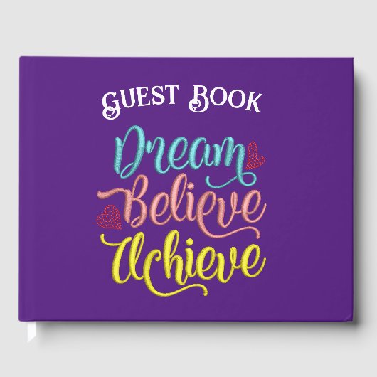 ドリームエ信じーメット感動的引用文 ゲストブック (正面)