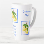 ドリームオブザアマルフィコーストカスタム カフェラテマグ (右アングル)