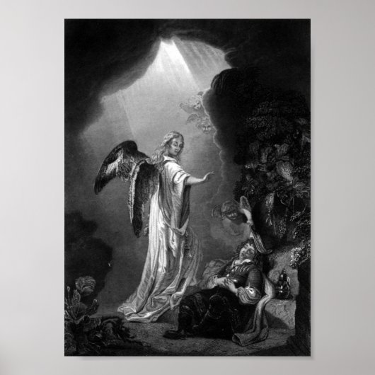 ドリームオブジェイコブヴィンテージアートプリント ポスター (正面)