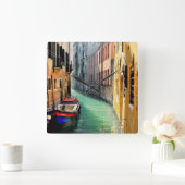 ドリームオブヴェネツィアウォールクロック スクエア壁時計 (ホーム)