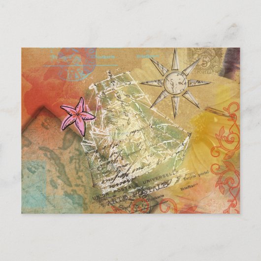 ドリームカリブの – はがき (正面)