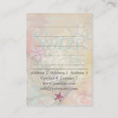 ドリームカリブの – 名刺 (裏面)