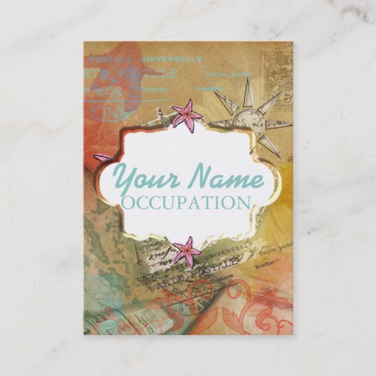 ドリームカリブの – 名刺 (正面)